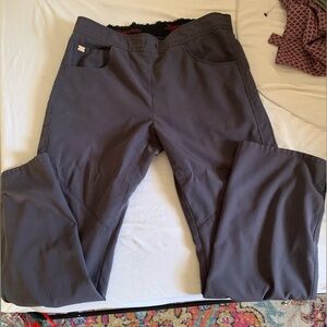 Grey Anatomy pewter gray scrub pants, Small